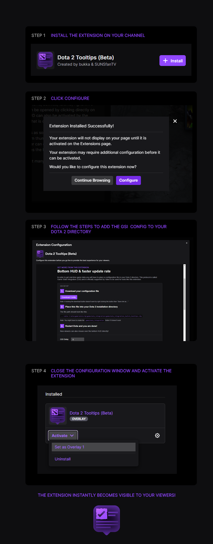 Dota 2 Tooltips Twitch Extension